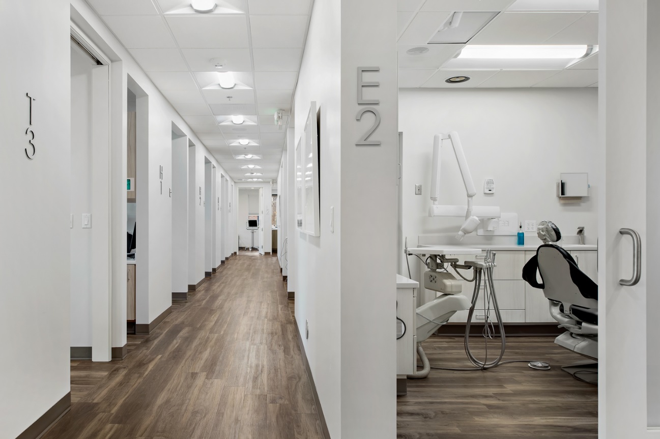 private treatment rooms for every patient